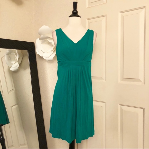 *Donated*LAST CHANCE LOFT Green Dress Small - Picture 6 of 6